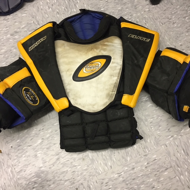 Brown Elite Chest Protector, Large