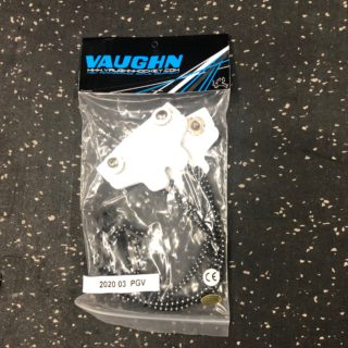 Vaughn Bungee Toe Straps - White